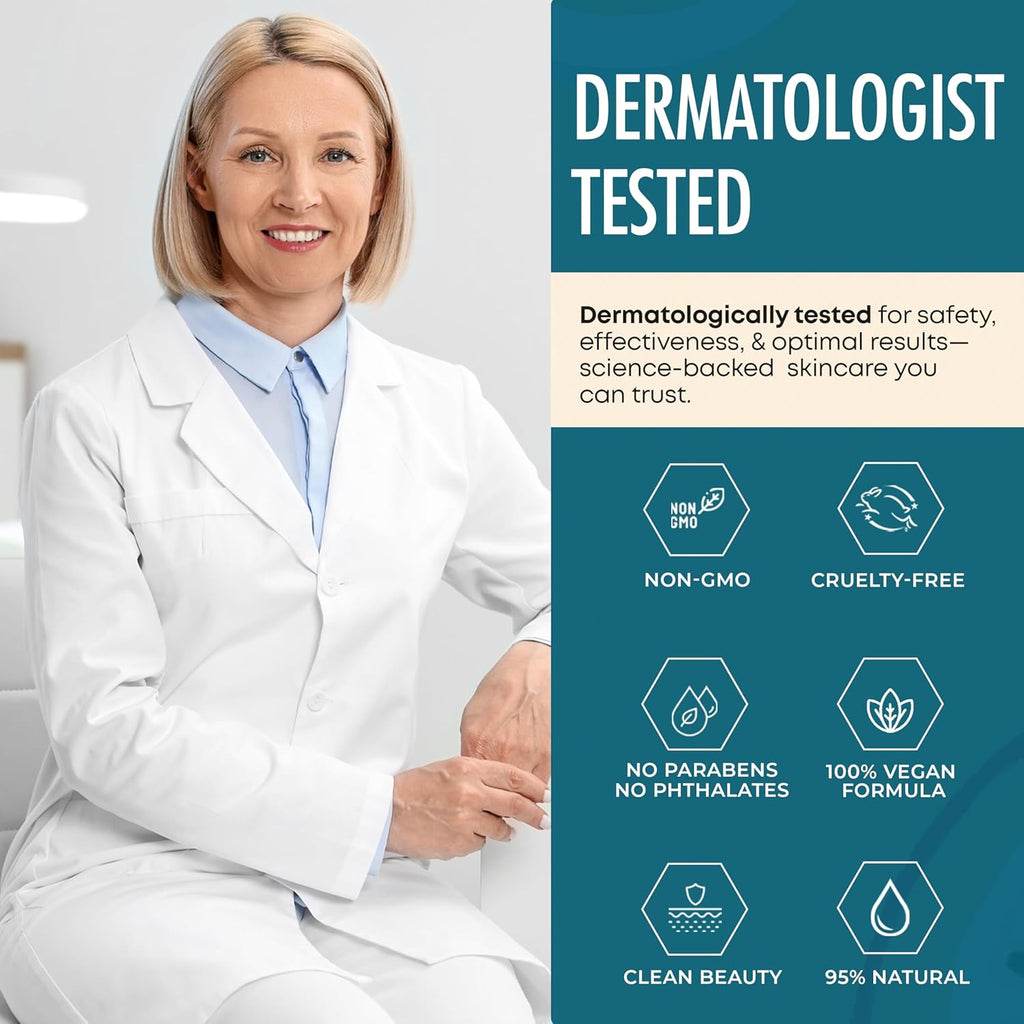 Hyaluronic Acid Serum for Face with Retinol - Dermatologist Tested, anti Aging Korean Skin Care - Deep Hydration, Skin Firming, Wrinkle Support - Vegan, Clean Beauty - 1.69 Fl Oz