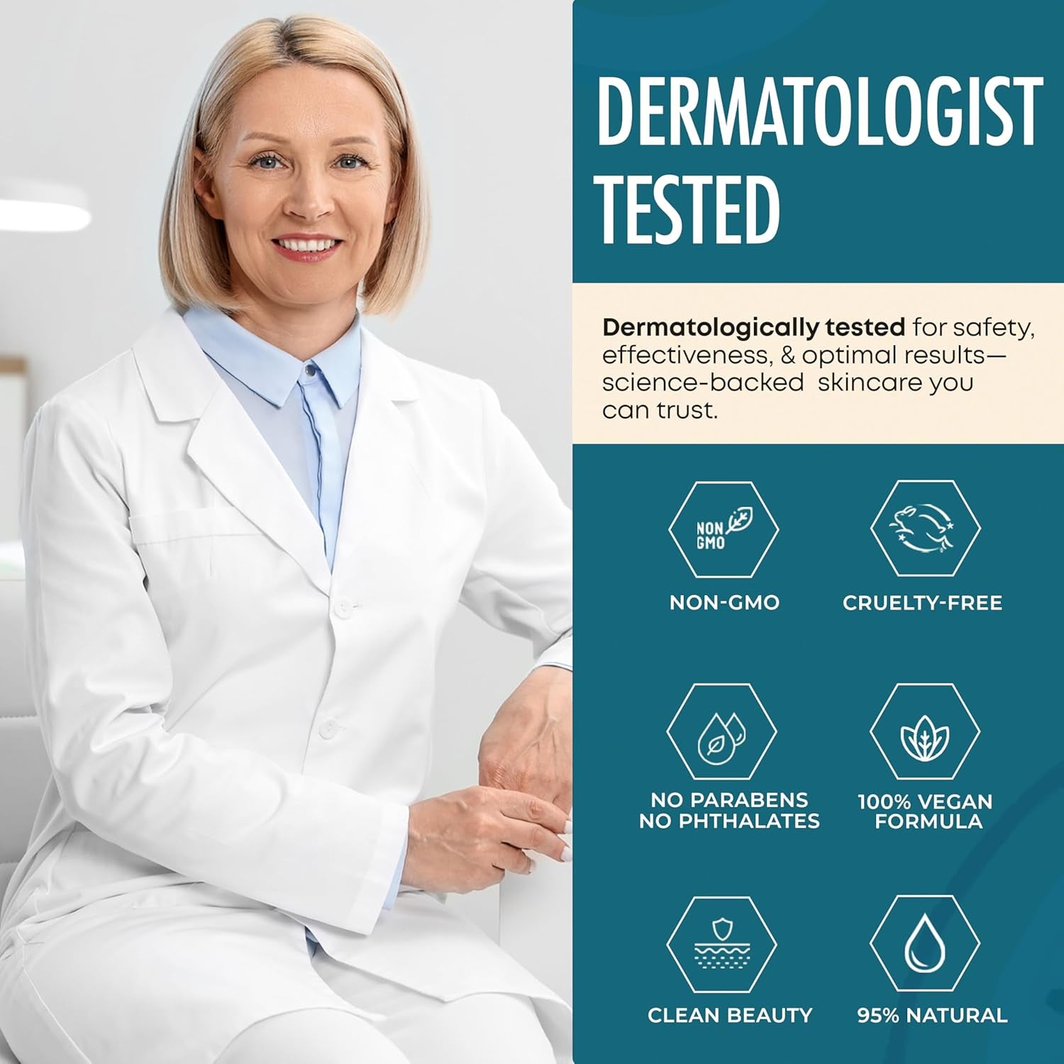 Hyaluronic Acid Serum for Face with Retinol - Dermatologist Tested, anti Aging Korean Skin Care - Deep Hydration, Skin Firming, Wrinkle Support - Vegan, Clean Beauty - 1.69 Fl Oz