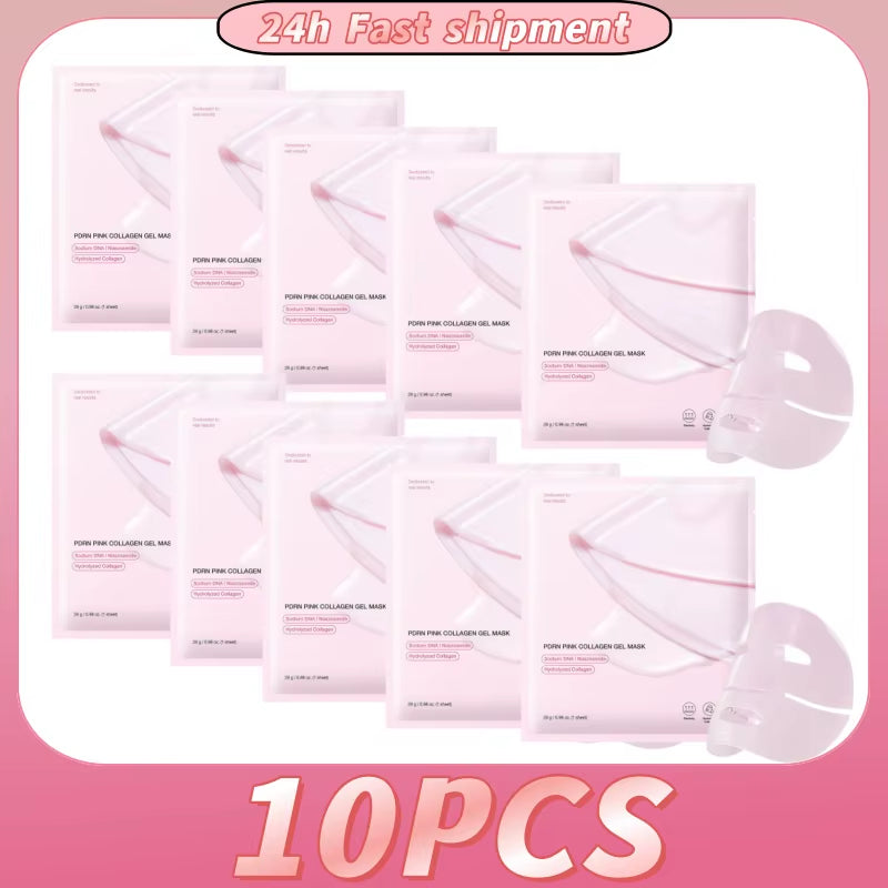 Overnight Collagen Mask Salmon DNA PDRN Face Mask for Glass Glow Skin Elasticity Hydrating Firming Smooth Korean Skincare