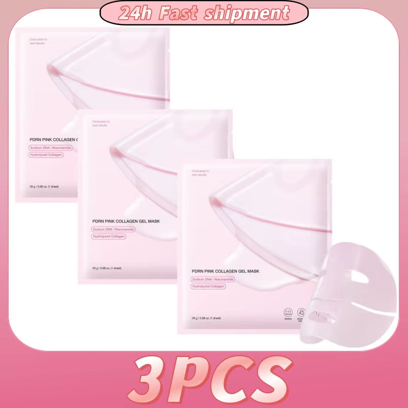 Overnight Collagen Mask Salmon DNA PDRN Face Mask for Glass Glow Skin Elasticity Hydrating Firming Smooth Korean Skincare