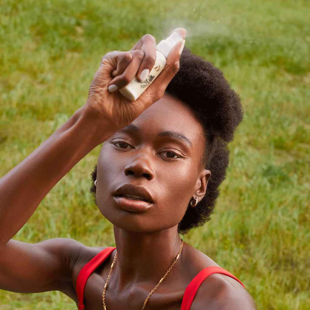 Hydrating Golden Mist, 1 Fl Oz | Face Mist with Coconut Water, Aloe, Witch Hazel, Calendula | Facial Spray Mist Hydrating Toner Mist | Black Owned Skincare 1 Fl Oz