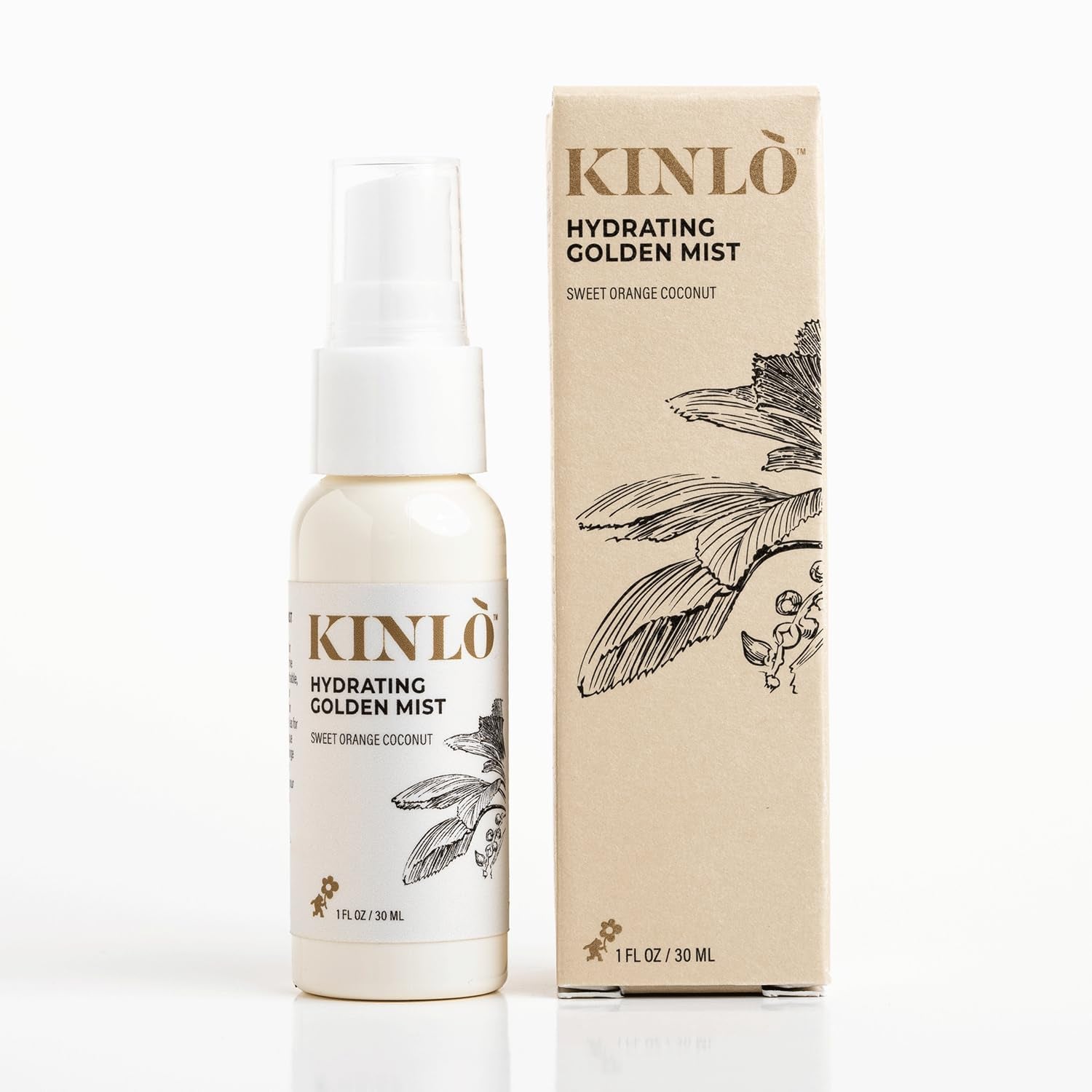 Hydrating Golden Mist, 1 Fl Oz | Face Mist with Coconut Water, Aloe, Witch Hazel, Calendula | Facial Spray Mist Hydrating Toner Mist | Black Owned Skincare 1 Fl Oz