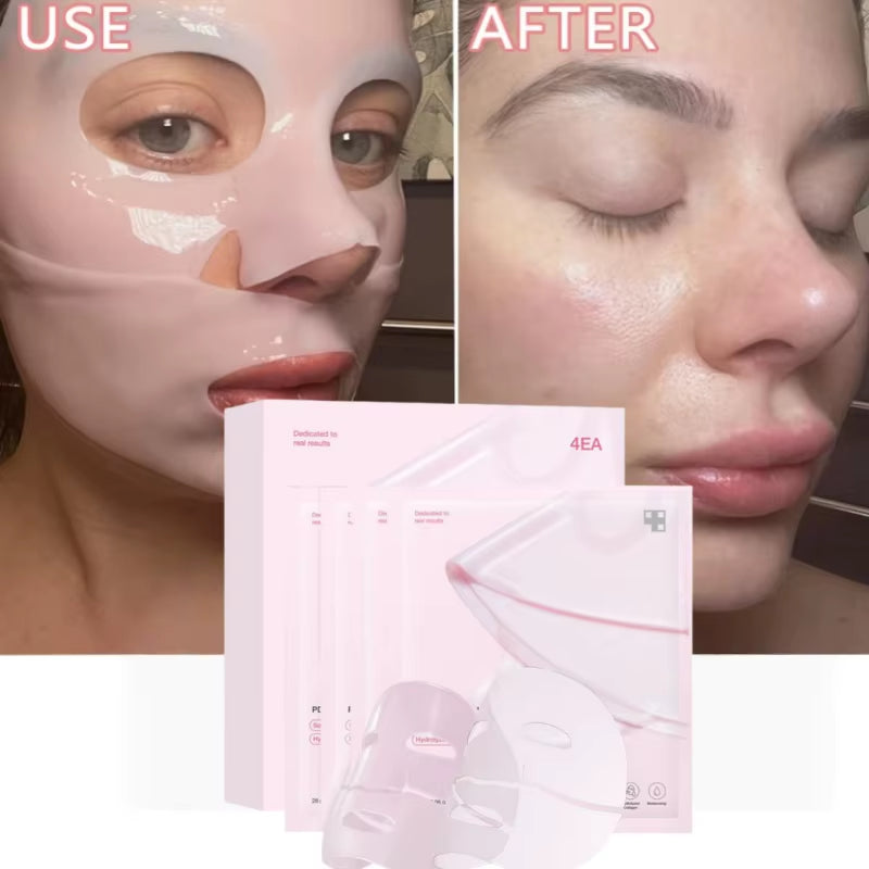 Overnight Collagen Mask Salmon DNA PDRN Face Mask for Glass Glow Skin Elasticity Hydrating Firming Smooth Korean Skincare